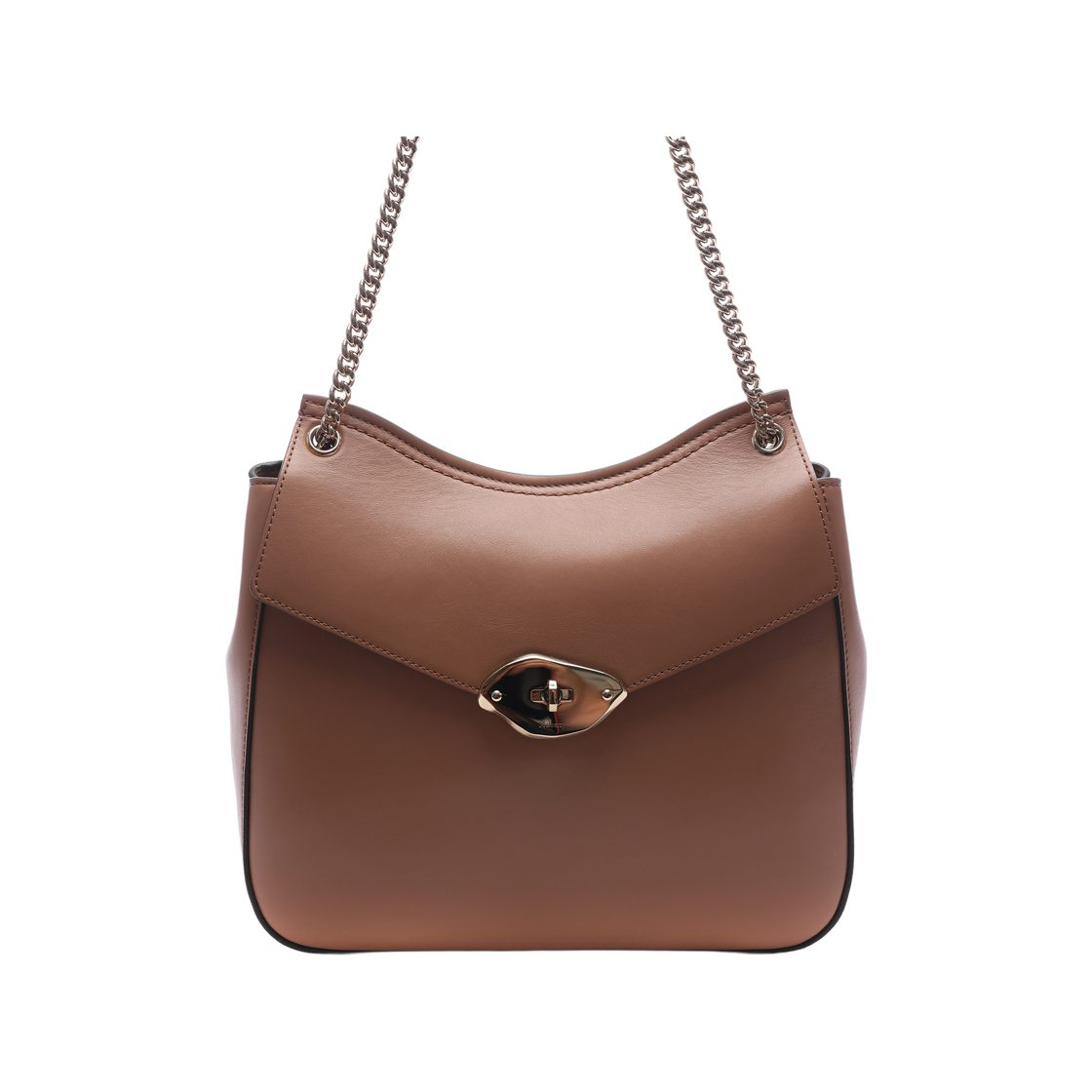 [15% 쿠폰] 멀버리 하이 글로스 레더 라나 체인 숄더백 세이블([15% 쿠폰] Mulberry High Gloss Leather Lana Chain Shoulder Bag Sable) - 2