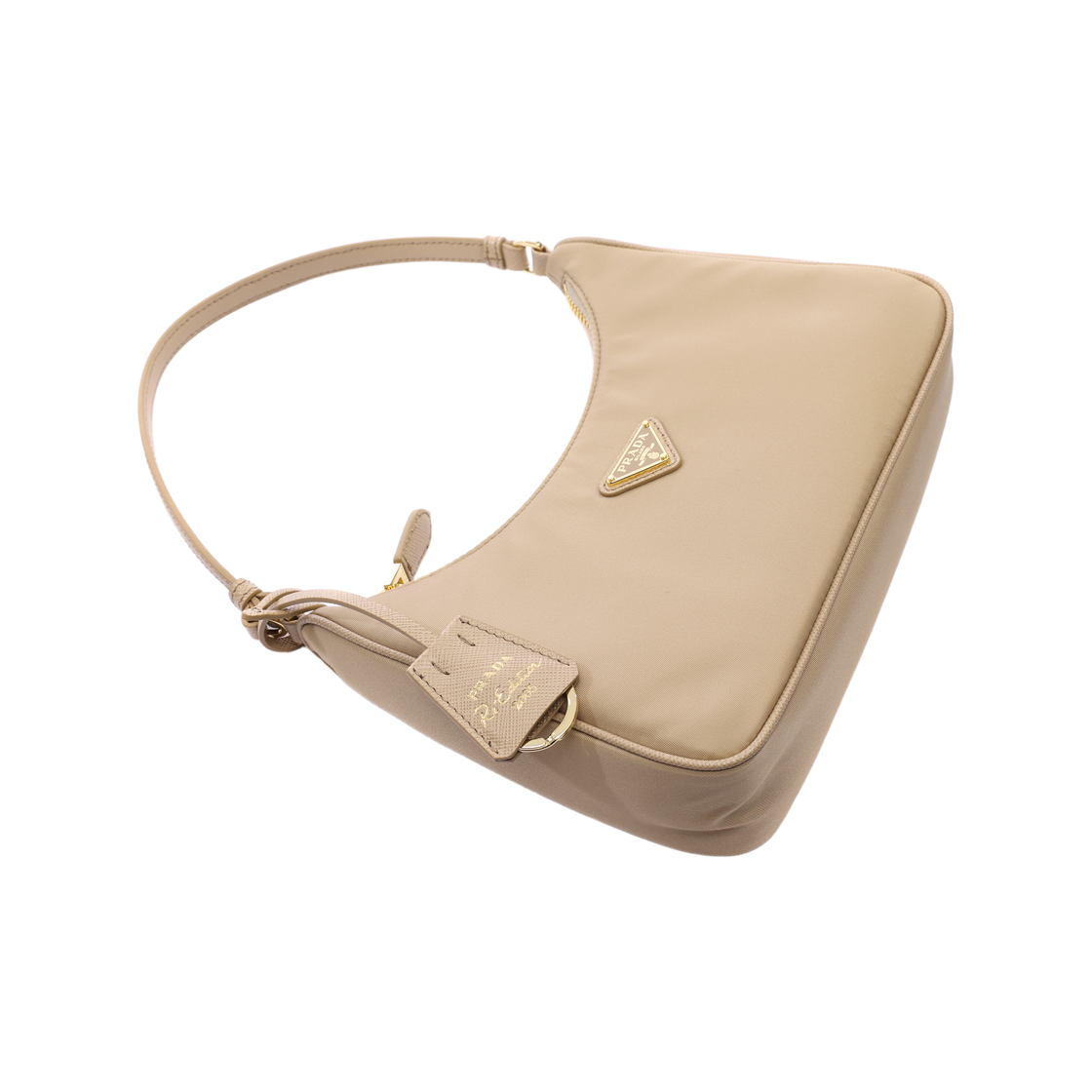 [15% 쿠폰] 프라다 리에디션 2005 리나일론 앤 사피아노 미니백 카멜([15% 쿠폰] Prada Re-Edition 2005 Re-Nylon and Saffiano Mini Bag Camel) - 5