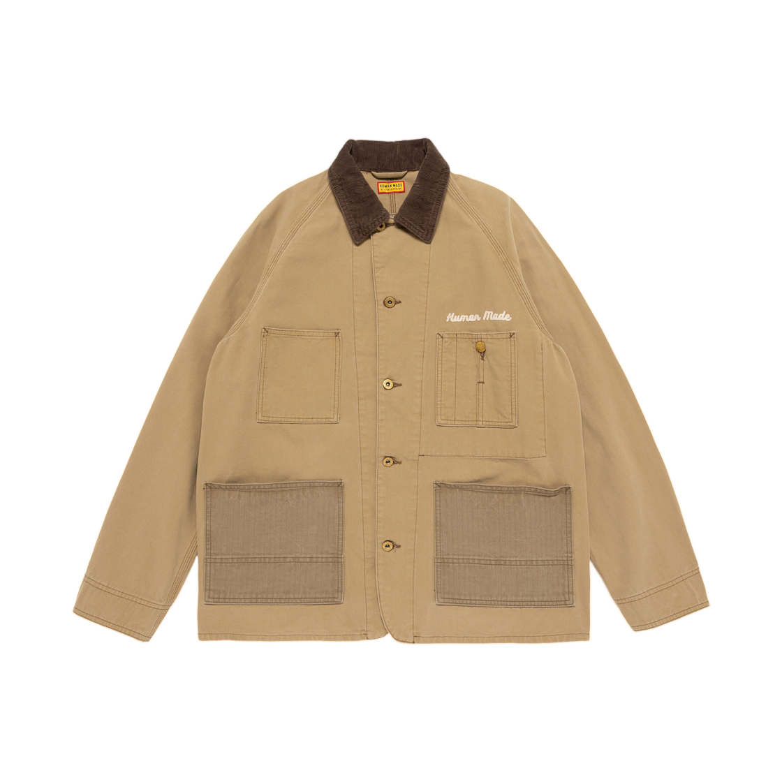 휴먼 메이드 덕 커버올 자켓 베이지(Human Made Duck Coverall Jacket Beige) - 2