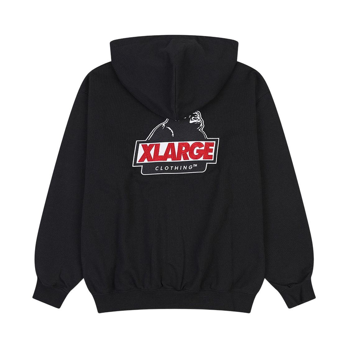 피어 엑스라지 슬랜티드 OG 집 후디드 스웨트셔츠 블랙(PEER Xlarge Slanted OG Zip Hooded Sweatshirt Black) - 2