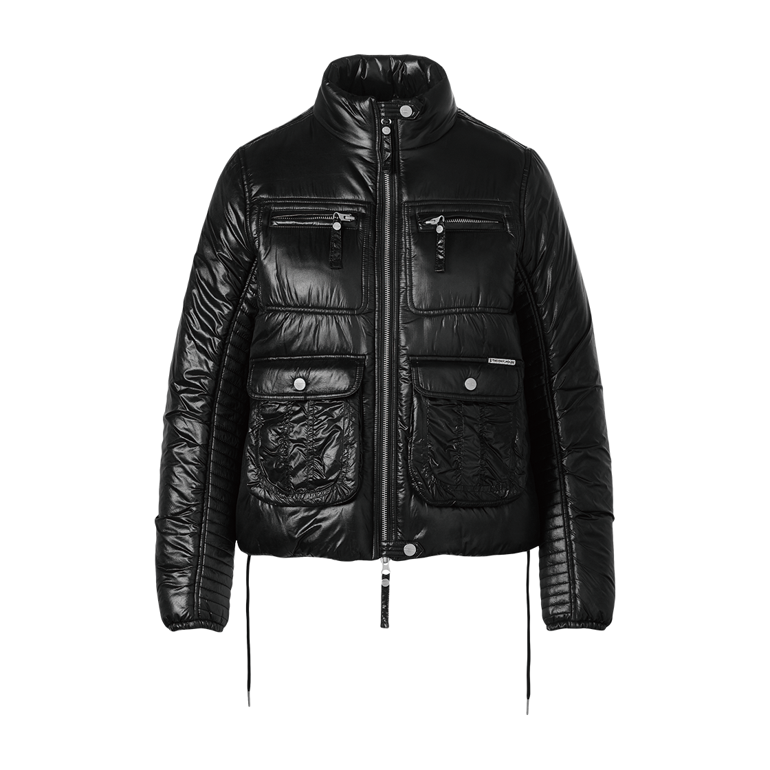 더바이닐하우스 유틸리티 하이넥 라이트 자켓 블랙(Thevinylhouse Utility High Neck Light Jacket Black) - 3