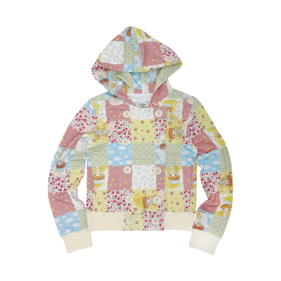 - (W) Monchhichi x Sculptor Bebichhichi Hoodie Granny Quilte