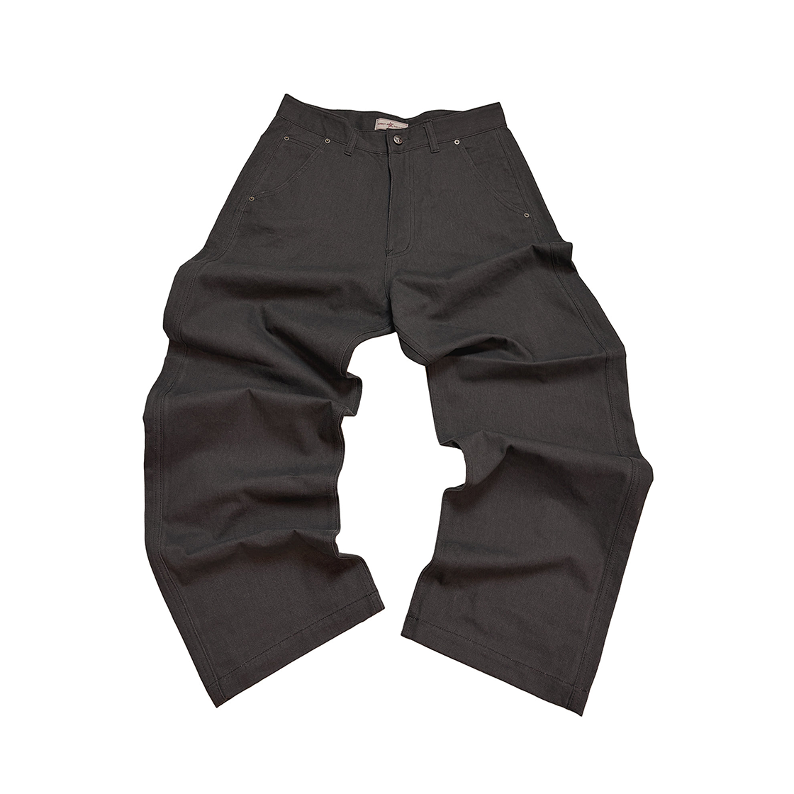 아오이로 베이스 워크 팬츠 - 페이디드 블랙(Aoiro Base Work Pants - Faded Black) - 2