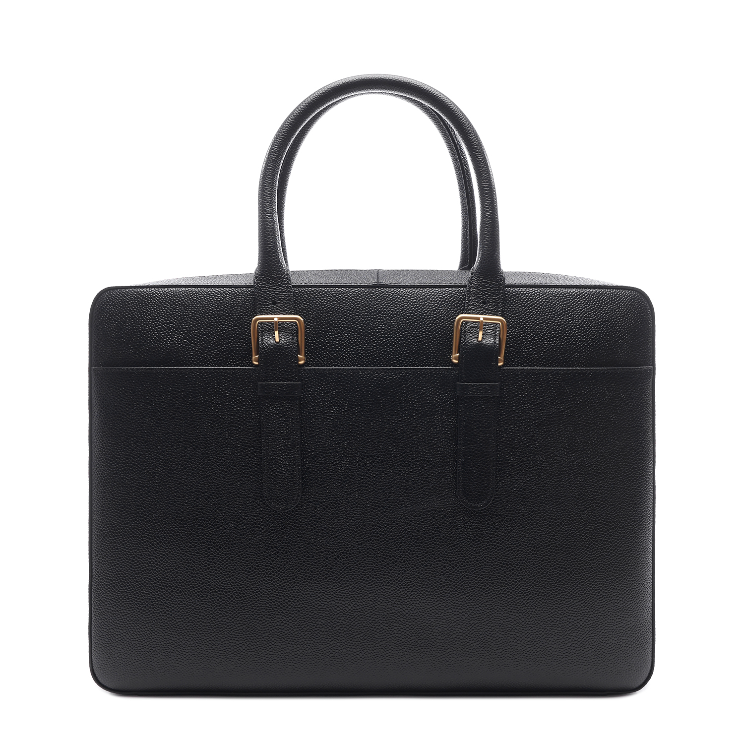 [15% 쿠폰] 톰브라운 페블 그레인 레더 비즈니스백 블랙([15% 쿠폰] Thom Browne Pebble Grain Leather Business Bag Black) - 4