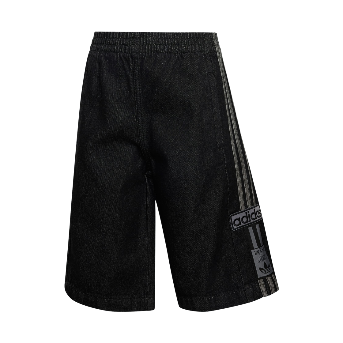 KR9131 (Kids) Adidas Adibreak Loose Denim Shorts True Black Denim - KR Sizing