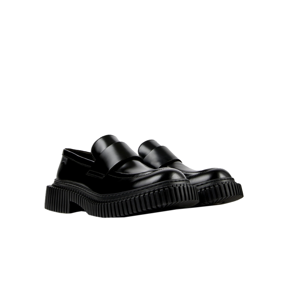 캠퍼 남성 픽스 베를린 정장화 블랙(Camper Man Pix Berlin Loafer Black) - 2