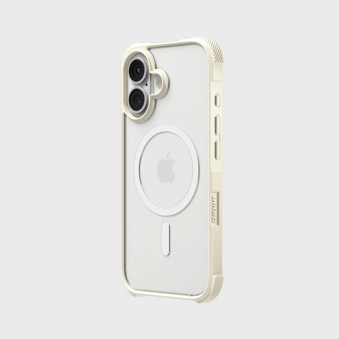 에스엘비에스 커버먼트 마카다미아 클리어 마그넷 케이스 for iPhone 16(SLBS CVRMNT Macadamia Clear Magnet Case for iPhone 16) - 2