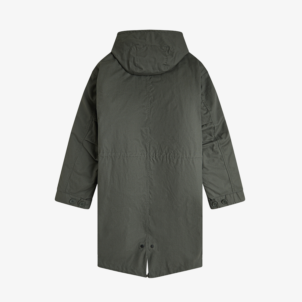프레드페리 오버사이즈드 하모나이즈드 파카 필드그린(Fred Perry Oversized Harmonised Parka Field Green) - 2