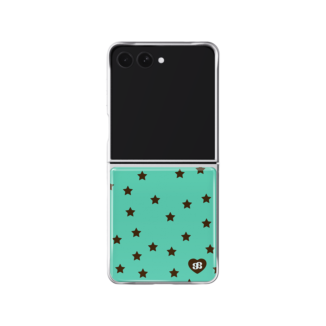 어프어프 미니스타 터콰이즈 에폭시 케이스 실버(EARPEARP Mini Star Turquoise Epoxy Case Silver) - 2