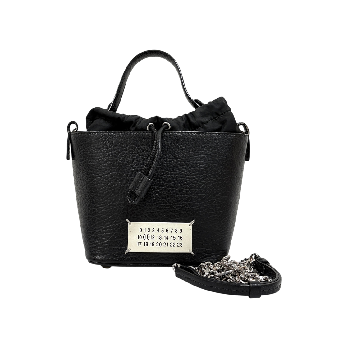 IT4M76HLNJ8V Maison Margiela 5AC Bucket Bag Small Black