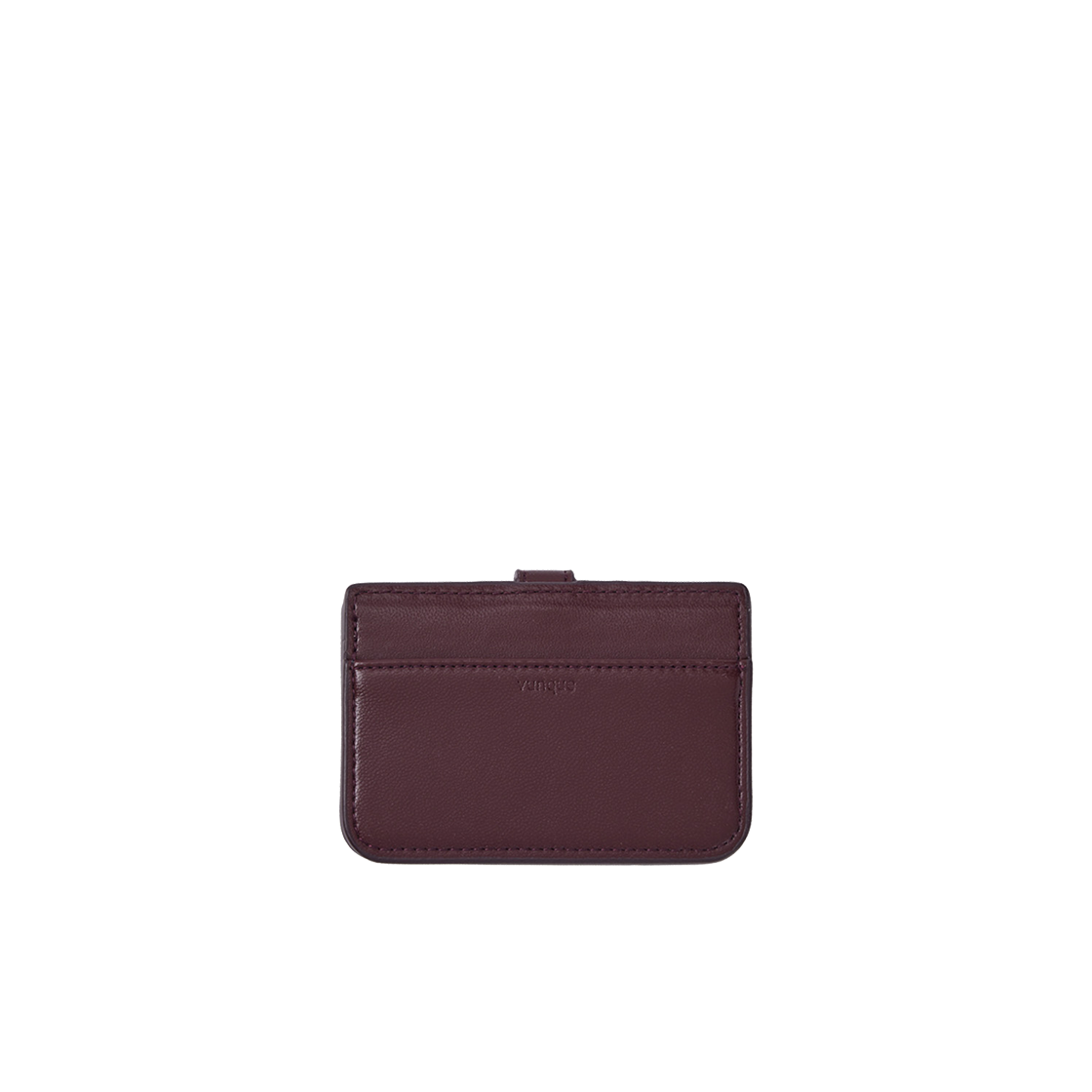 분크 맥파이 몰드 카드지갑 버건디(vunque Magpie Mold Card Wallet Burgundy) - 2