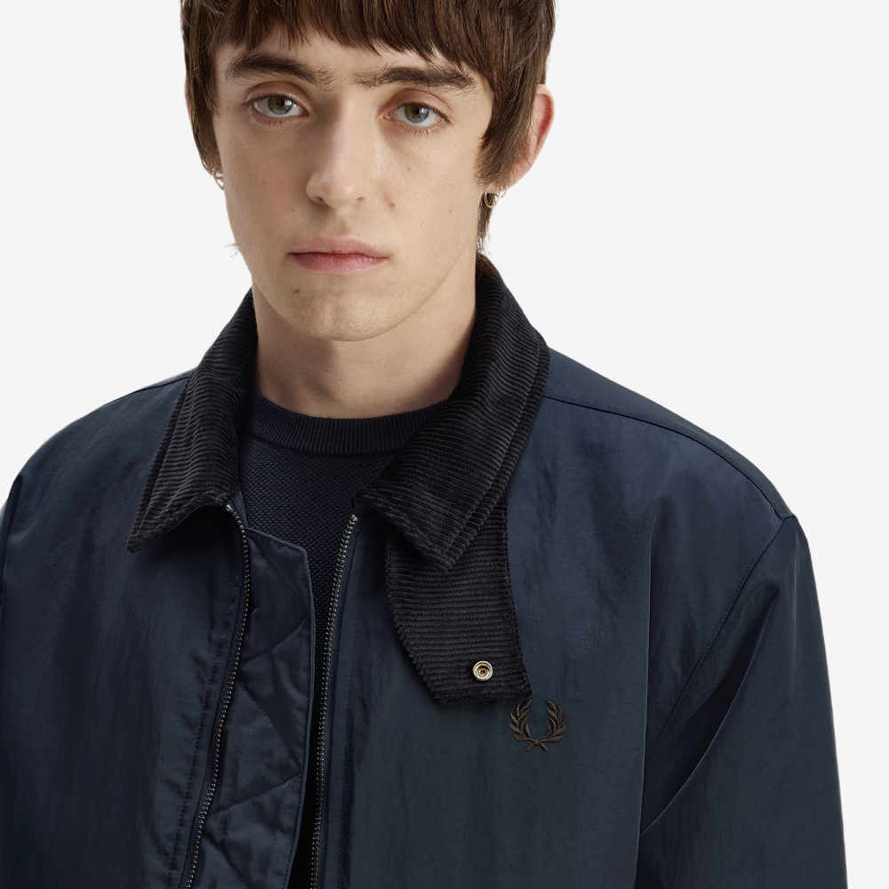 프레드페리 투웨이 나일론 카반 재킷 네이비(Fred Perry Nylon Caban Jacket Navy) - 5