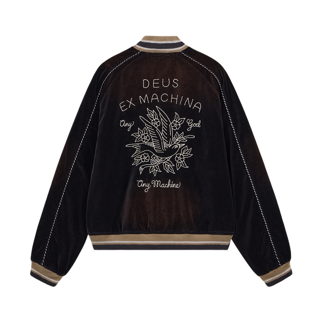 데우스 엑스 마키나 벨루어리티 수베니어 자켓 블랙(Deus Ex Machina Velourity Souvenir Jacket Black) - 2