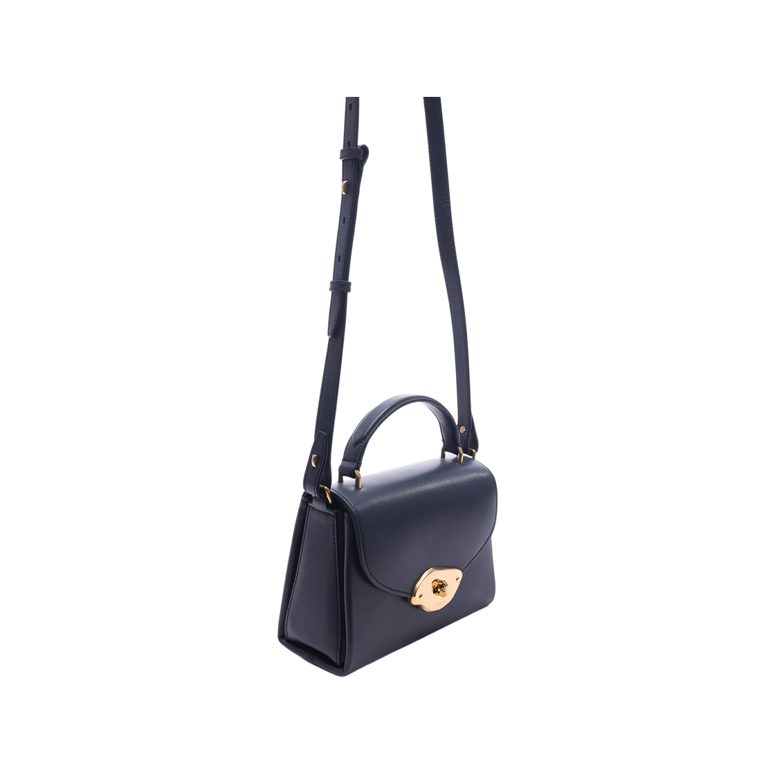 [15% 쿠폰] 멀버리 스몰 라나 토트백 네이비([15% 쿠폰] Mulberry Small Lana Tote Bag Navy) - 3