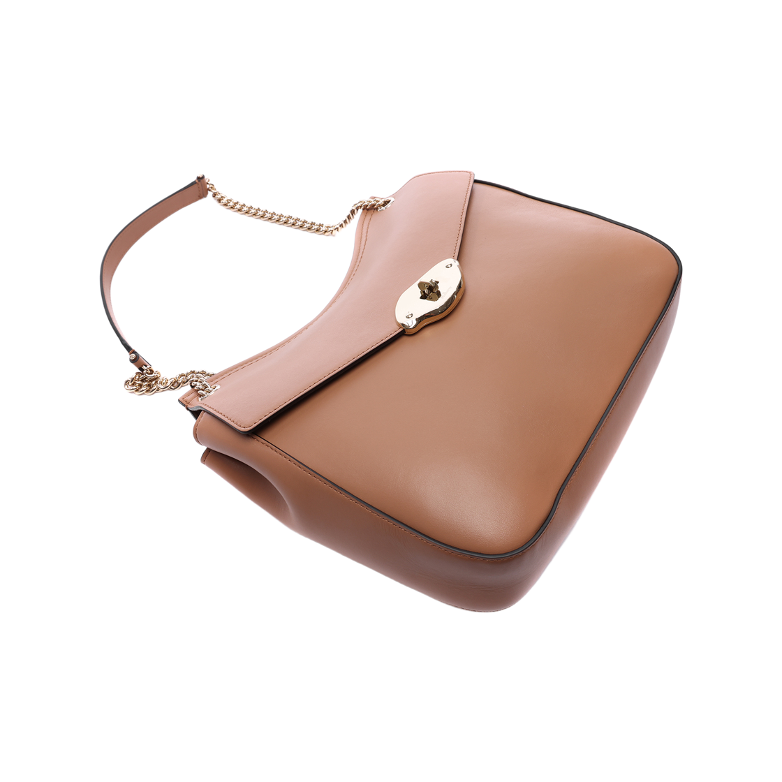 [15% 쿠폰] 멀버리 하이 글로스 레더 라나 체인 숄더백 세이블([15% 쿠폰] Mulberry High Gloss Leather Lana Chain Shoulder Bag Sable) - 5