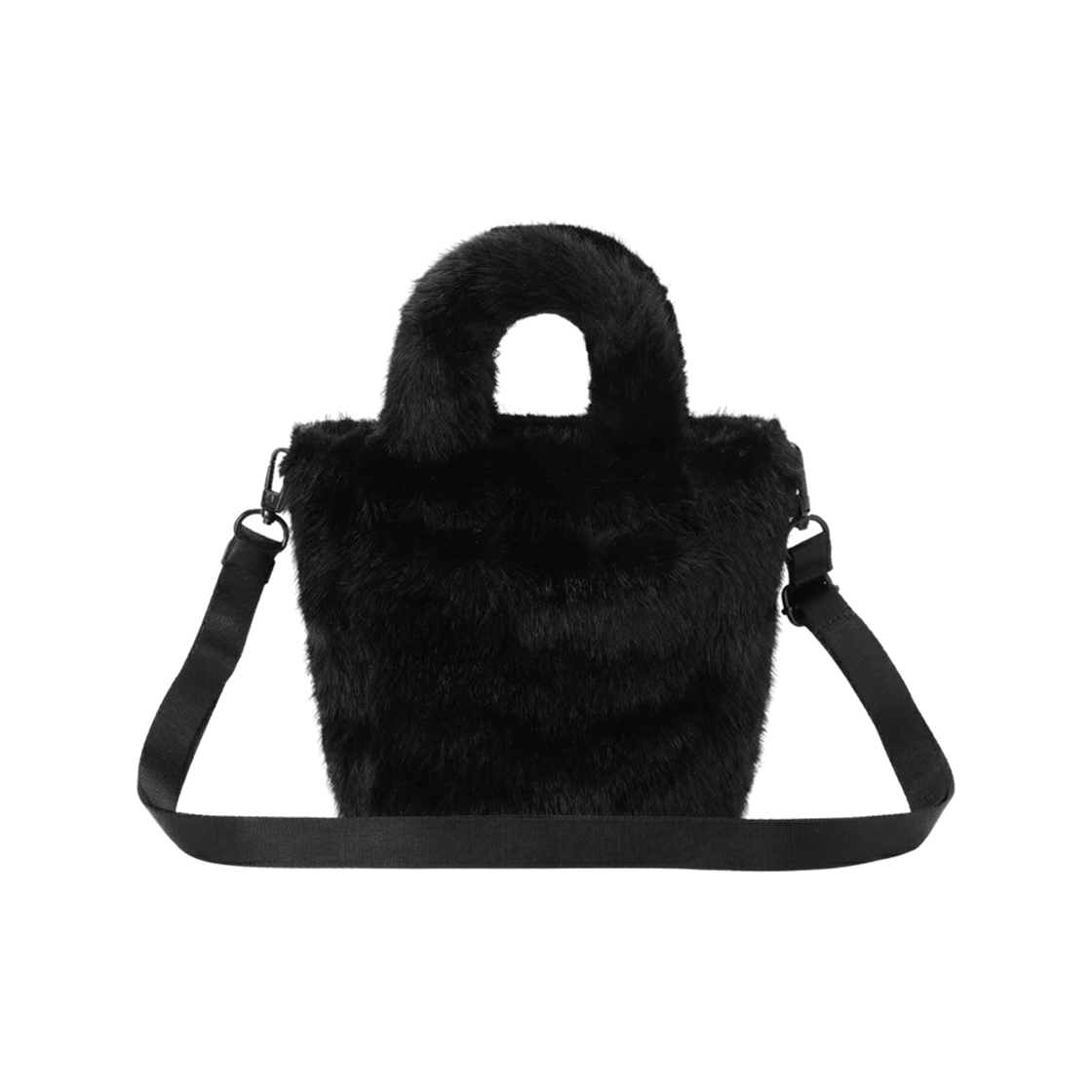 노스페이스 화이트 라벨 엘라 토트백 미니 퍼 블랙 - 26FW(The North Face White Label Ella Tote Bag Mini Fur Black - 26FW) - 2