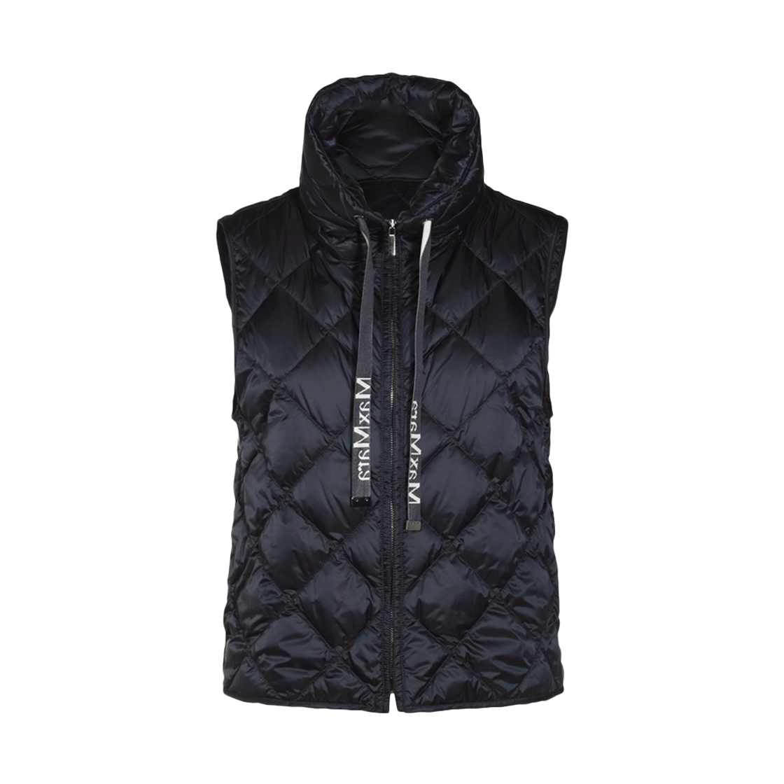 2619291014 075 [15% 쿠폰] Max Mara Tregic Diamond Quilted Padded Vest Dark Blue