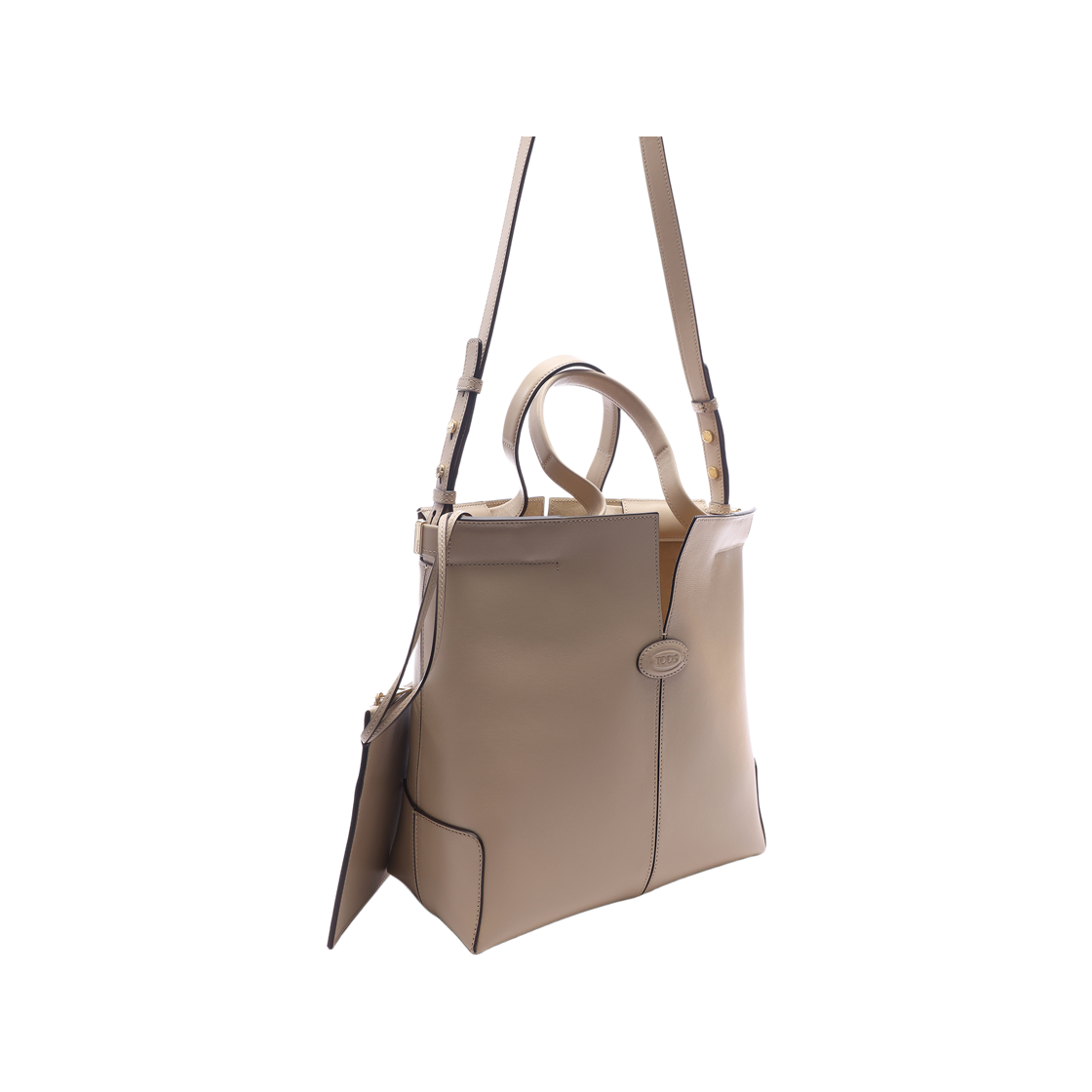 [15% 쿠폰] 토즈 레더 스몰 디아이 백 폴리오 베이지([15% 쿠폰] Tod's Di Bag Folio in Leather Small Beige) - 3