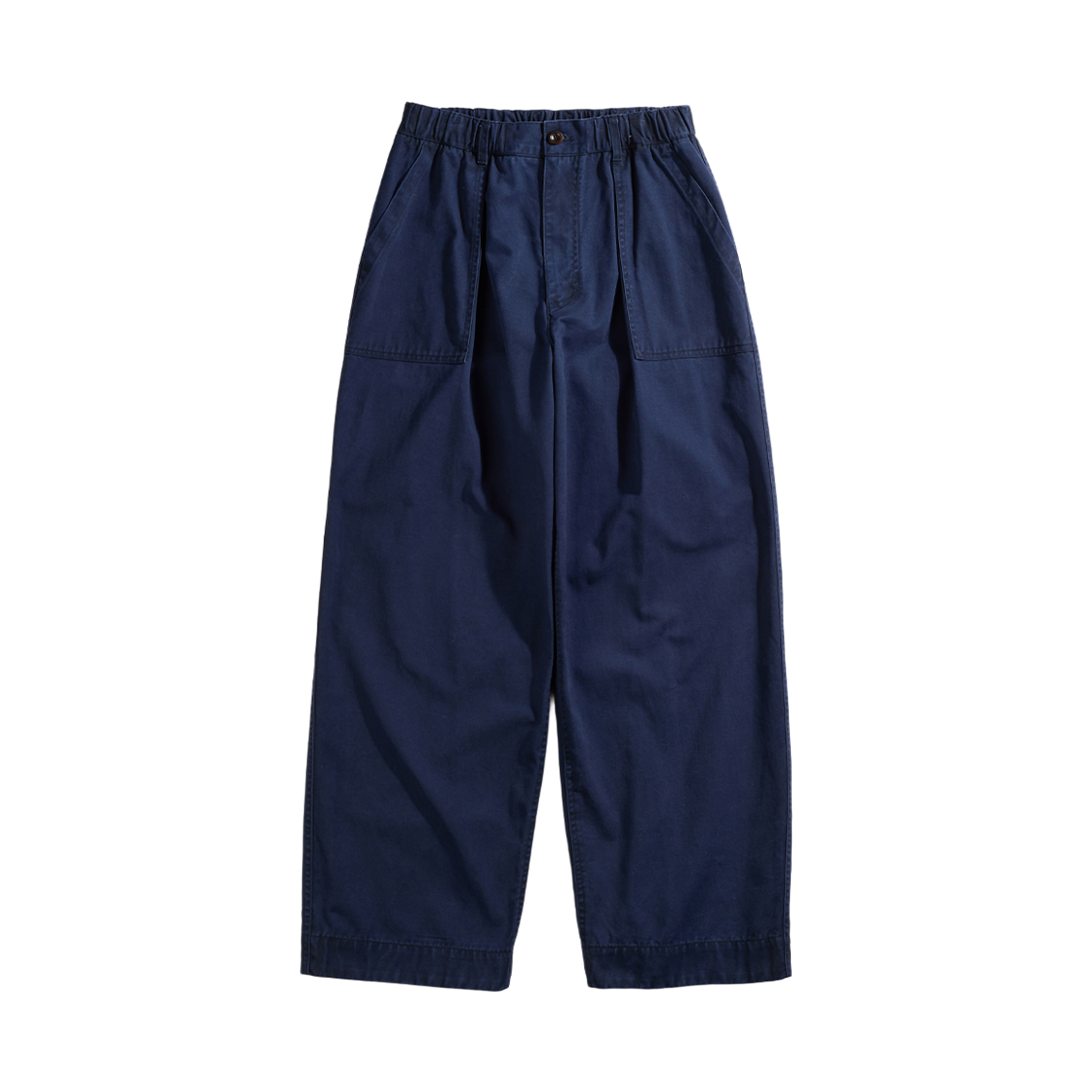 GW2CPT04-nv Guernsey Woollens Cotton Fatigue Banding Pants Navy