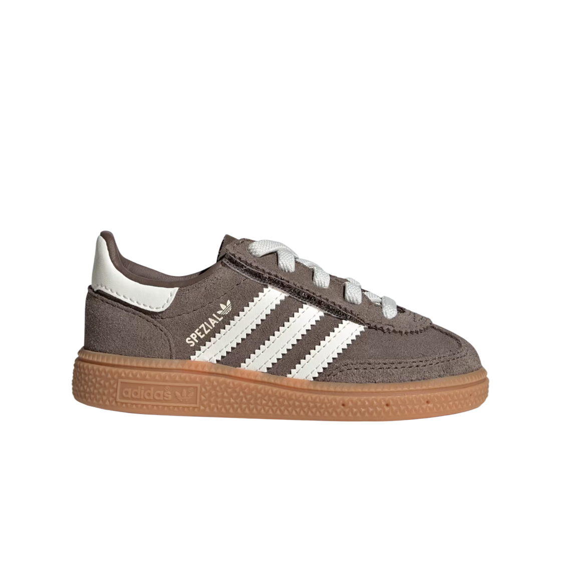 KI3944 (Infant) Adidas Handball Spezial Comfort Closure EL Earth Strata Off White