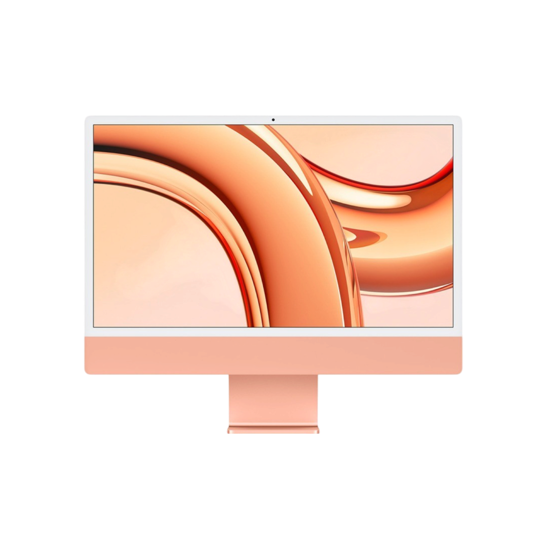 [S+등급] 리퍼비시 2023 아이맥 24 M3 256기가 SSD 8기가 램 4포트 오렌지([S+등급] Refurbished 2023 iMac 24 M3 256GB SSD / 8GB RAM / 4-Port Orange)