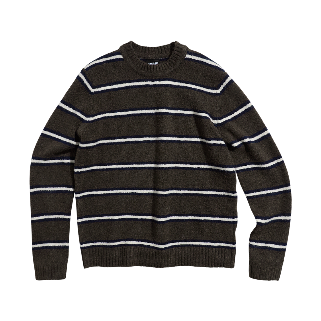 MNT117BR MINIMALPROJECT Hayes Stripe Knit MNT117 Brown