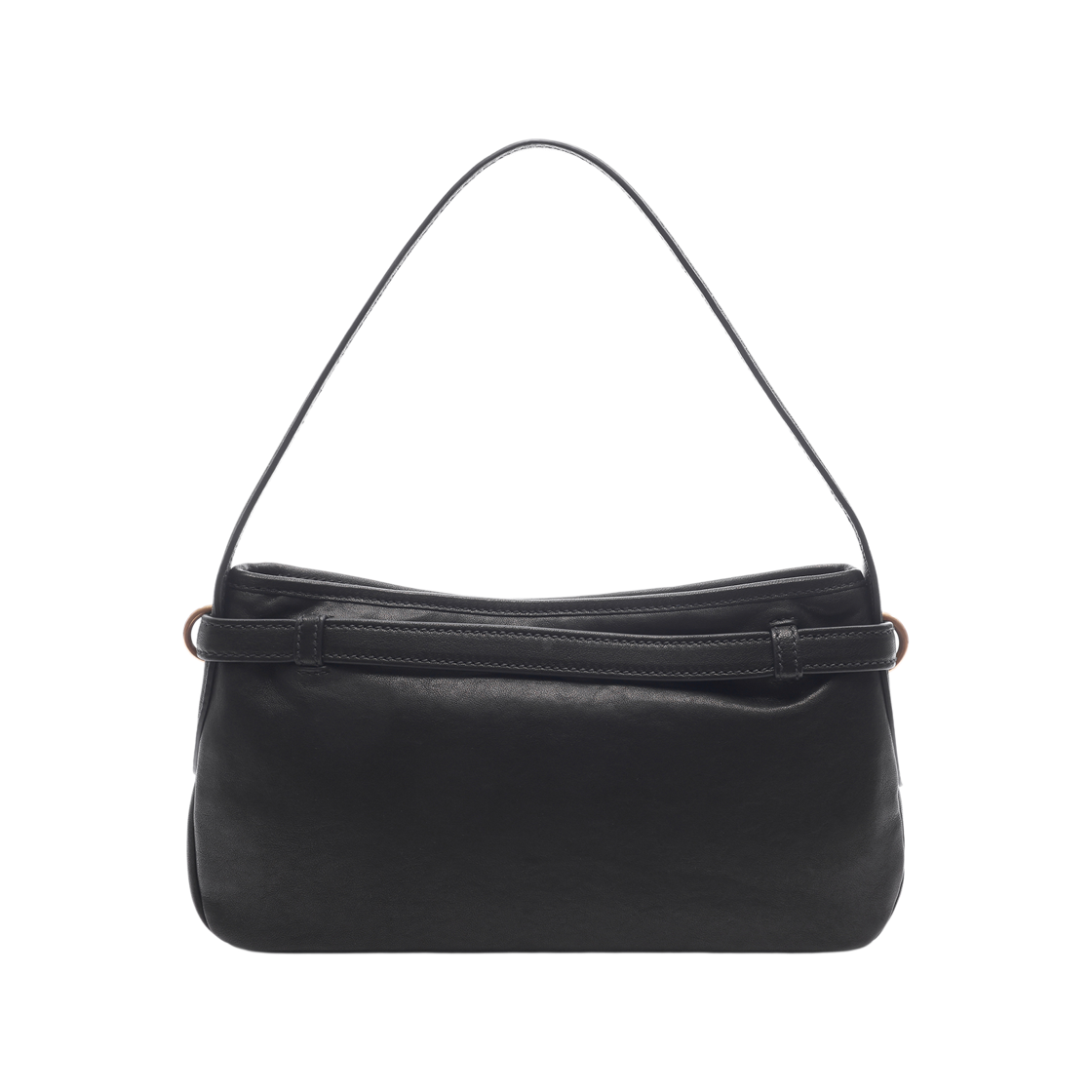 [15% 쿠폰] 미우 미우 아벙츄어 나파 레더 백 블랙([15% 쿠폰] Miu Miu Aventure Nappa Leather Bag Black) - 4
