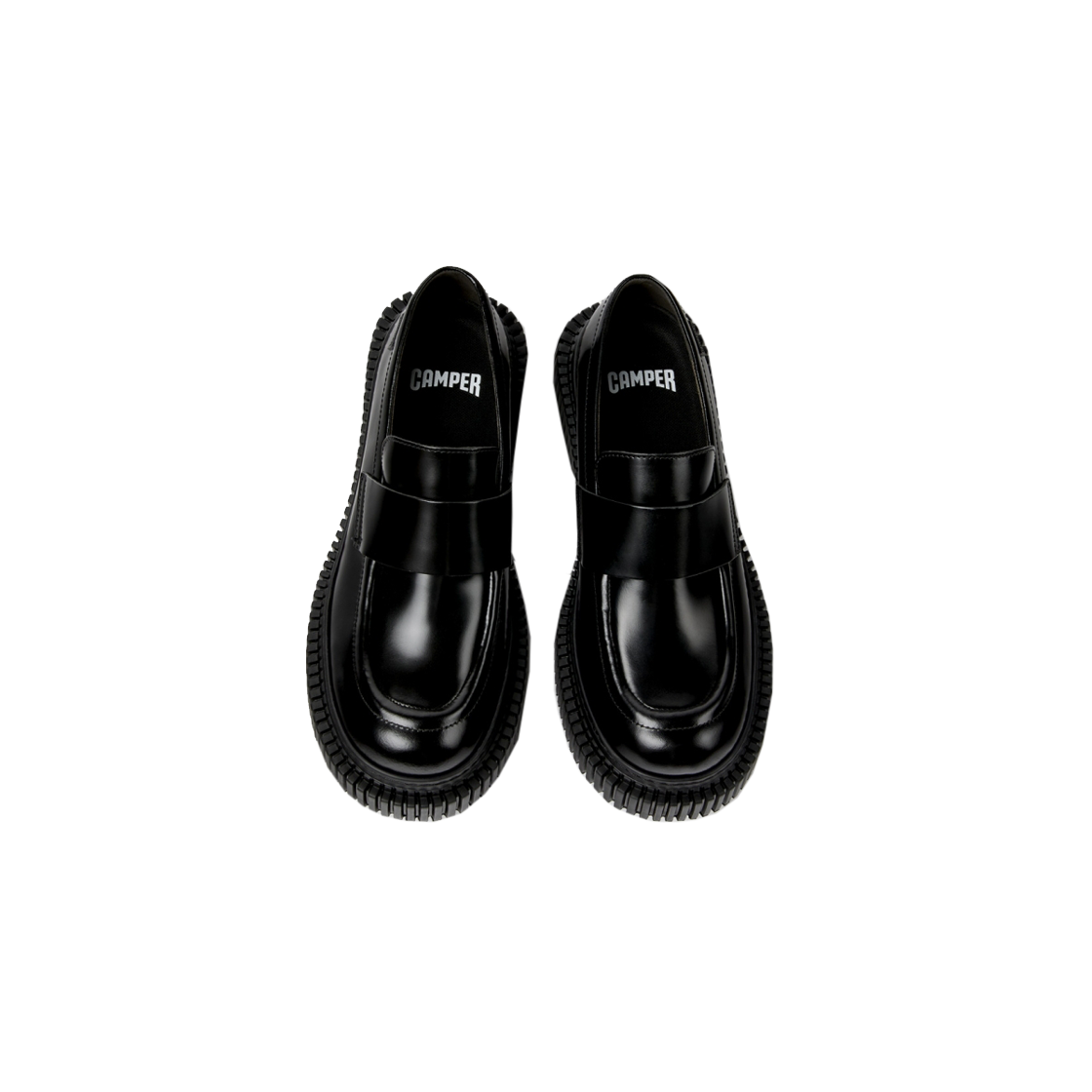 캠퍼 남성 픽스 베를린 정장화 블랙(Camper Man Pix Berlin Loafer Black) - 3