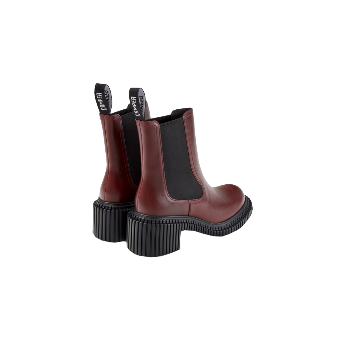 캠퍼 여성 픽스 런던 앵클부츠 버건디(Camper Woman Pix London Boots Burgundy) - 4
