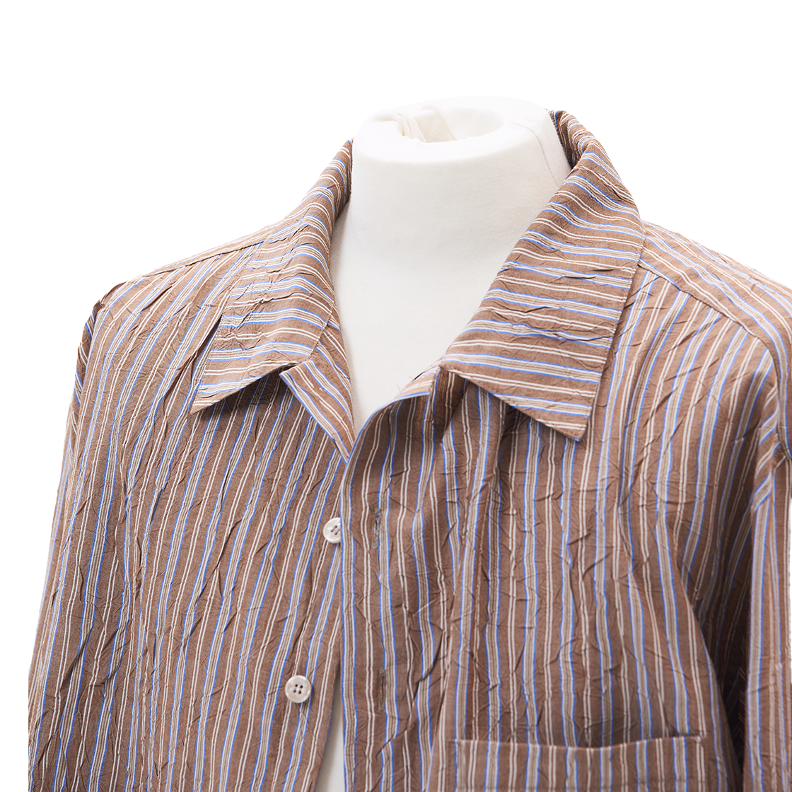 애프터마켓 링클 스트라이프 셔츠(aftermarket Wrinkle Stripe Shirt) - 4