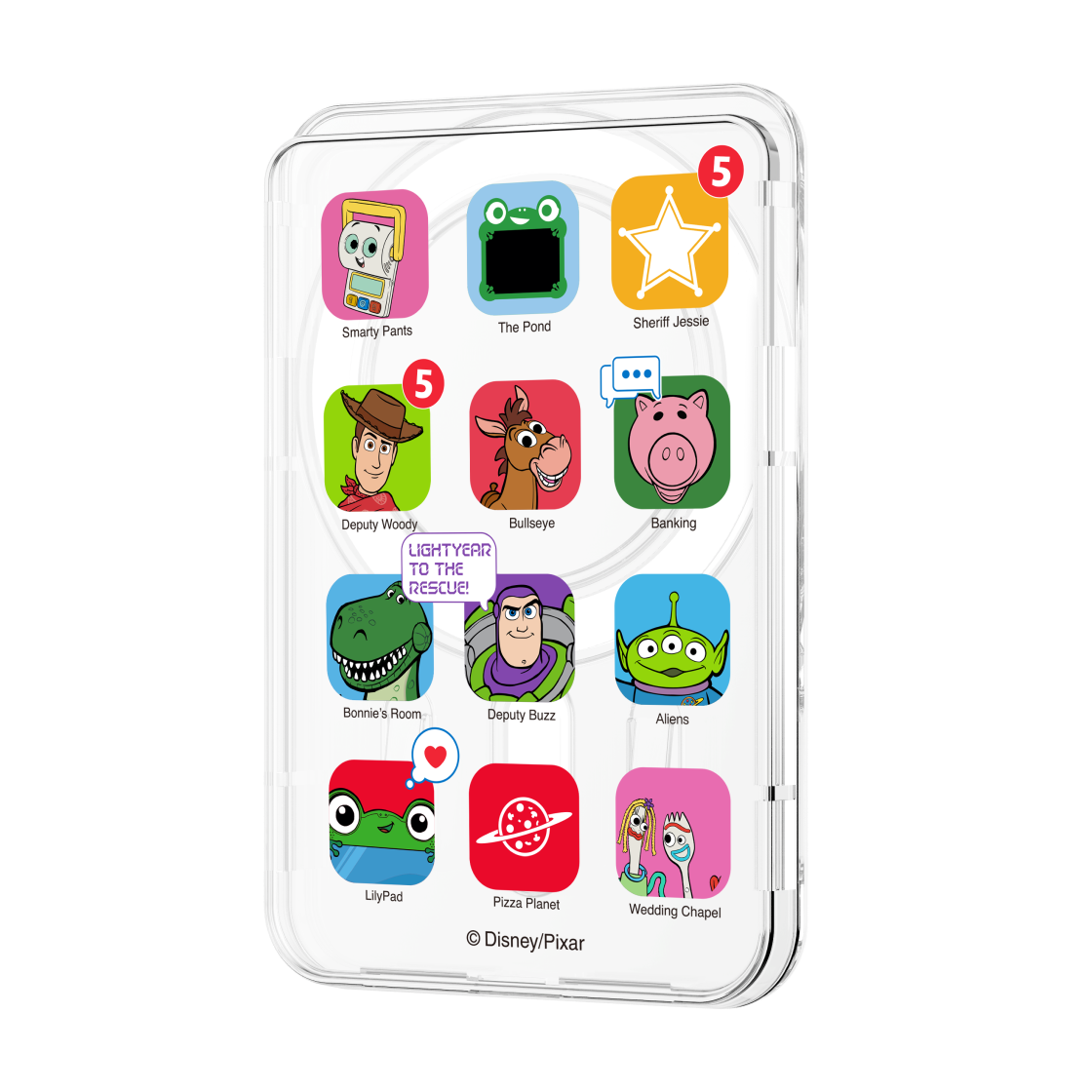 에스엘비에스 토이스토리5 아이콘 마그넷 카드지갑(SLBS Toystory5 Icon Magnet Card Wallet) - 2