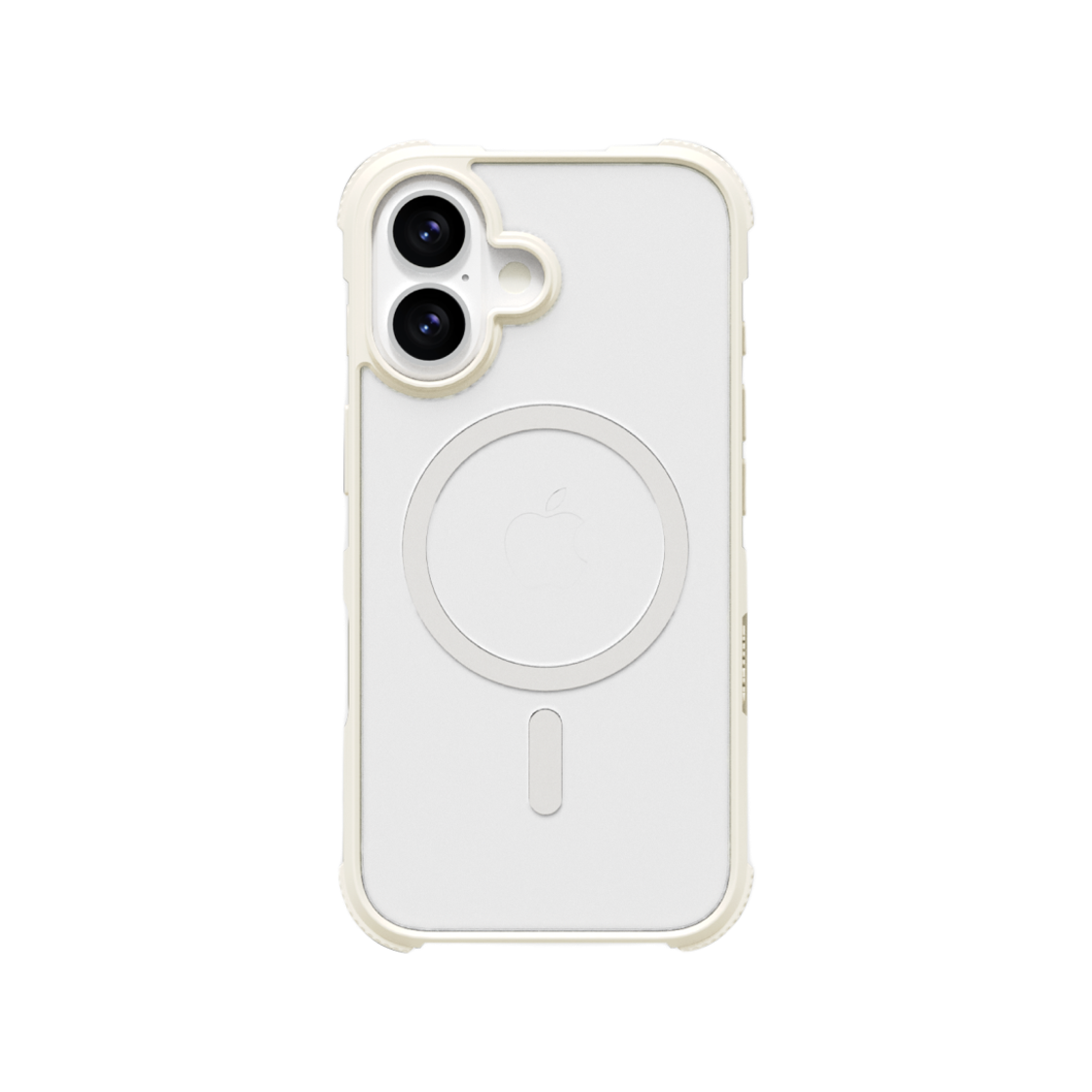8800296972133 SLBS CVRMNT Macadamia Clear Magnet Case for iPhone 16