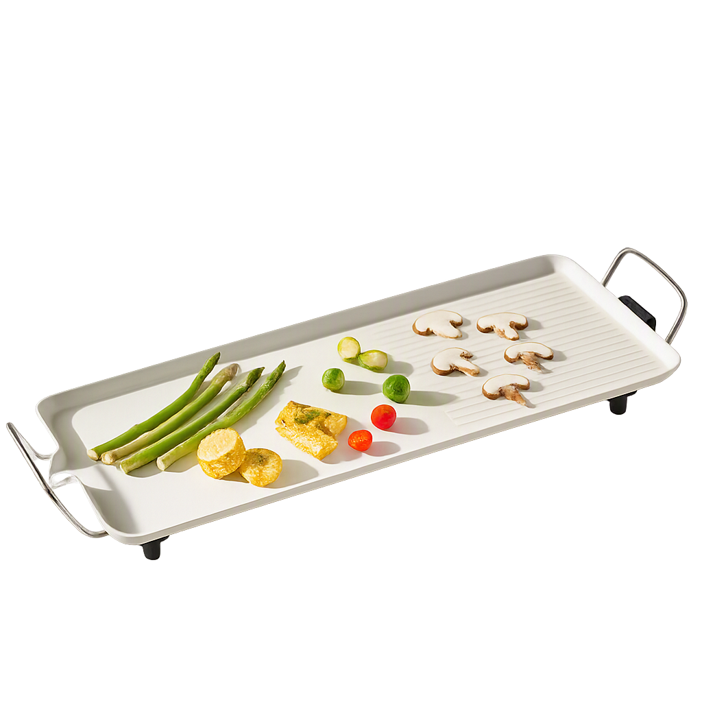 COR199 Corelle SEKA The Big White Wide Grill