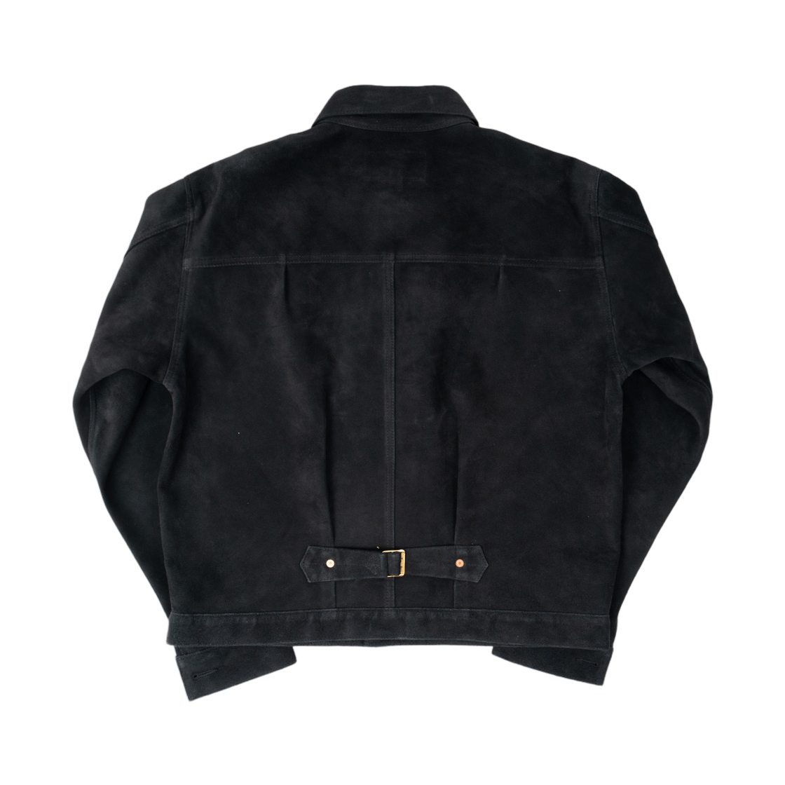 본쿠라 레더 재킷 1st 스웨이드 블랙(Boncoura Leather Jacket 1st suede black) - 2