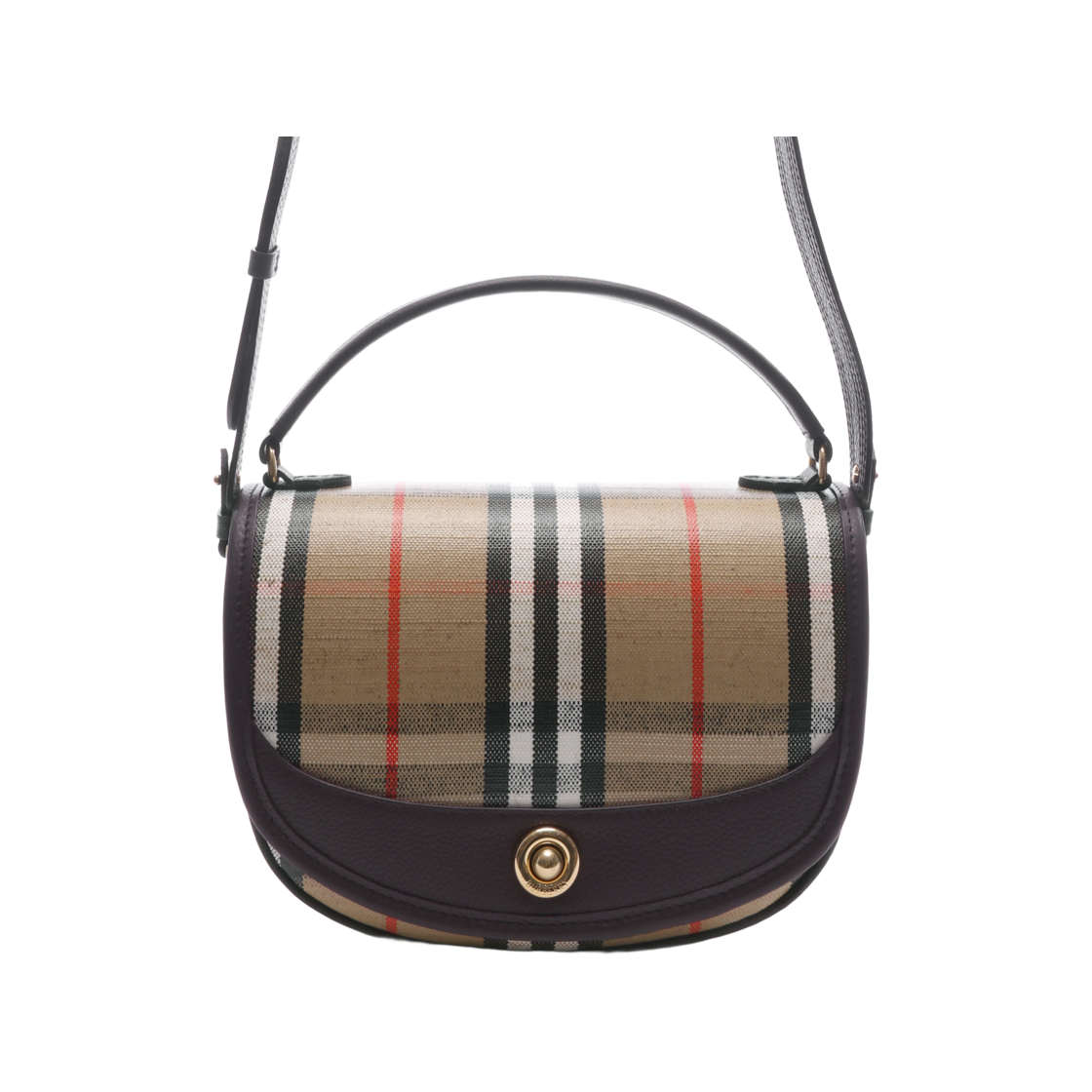 8112160 SAND 25F [15% 쿠폰] Burberry Highland Crossbody Bag Sand