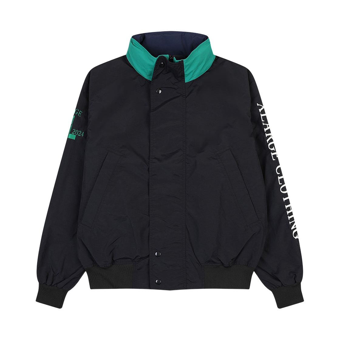 XL4COJ0001BK PEER Xlarge Nylon Sailing Jacket Black