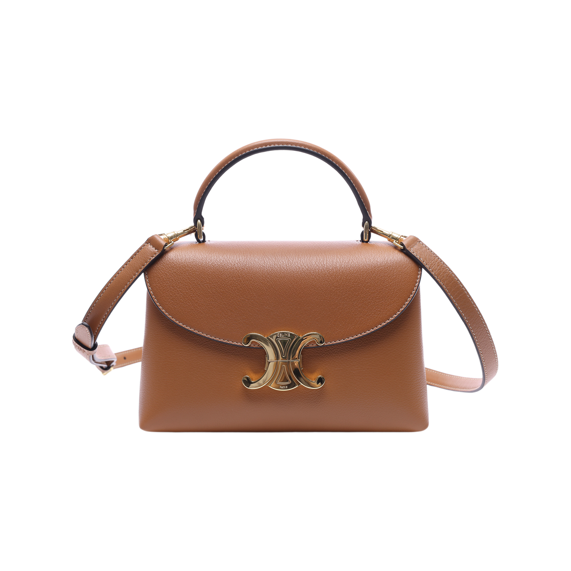 118113FXK 04LU 26F [15% 쿠폰] Celine Teen Nino Bag in Supple Grained Calfskin Tan