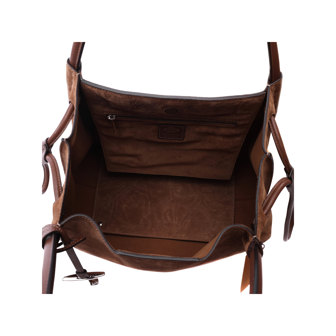 [15% 쿠폰] 토즈 스웨이드 숄더백 브라운([15% 쿠폰] Tod's Suede Shoulder Bag Brown) - 6