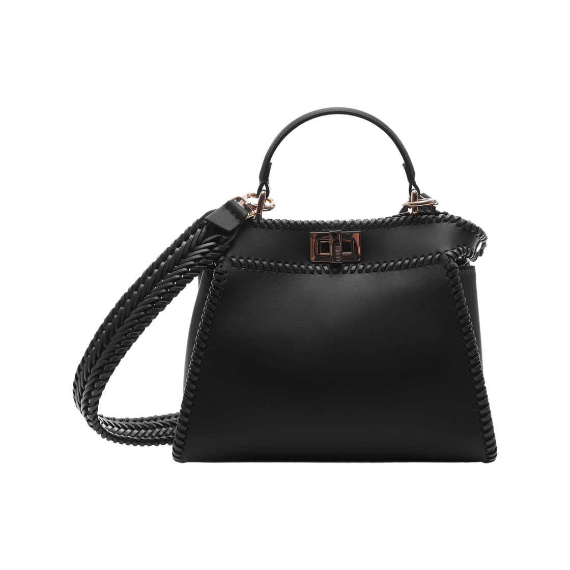 [15% 쿠폰] 펜디 피카부 미니 토트백 브라운([15% 쿠폰] Fendi Peekaboo Mini Tote Bag Brown) - 2