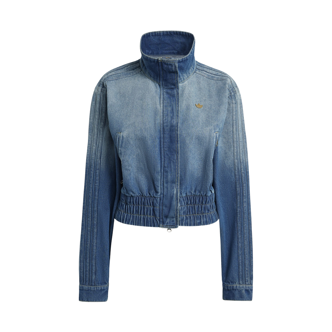 KE1072 (W) Adidas Denim Track Top Blue - KR Sizing