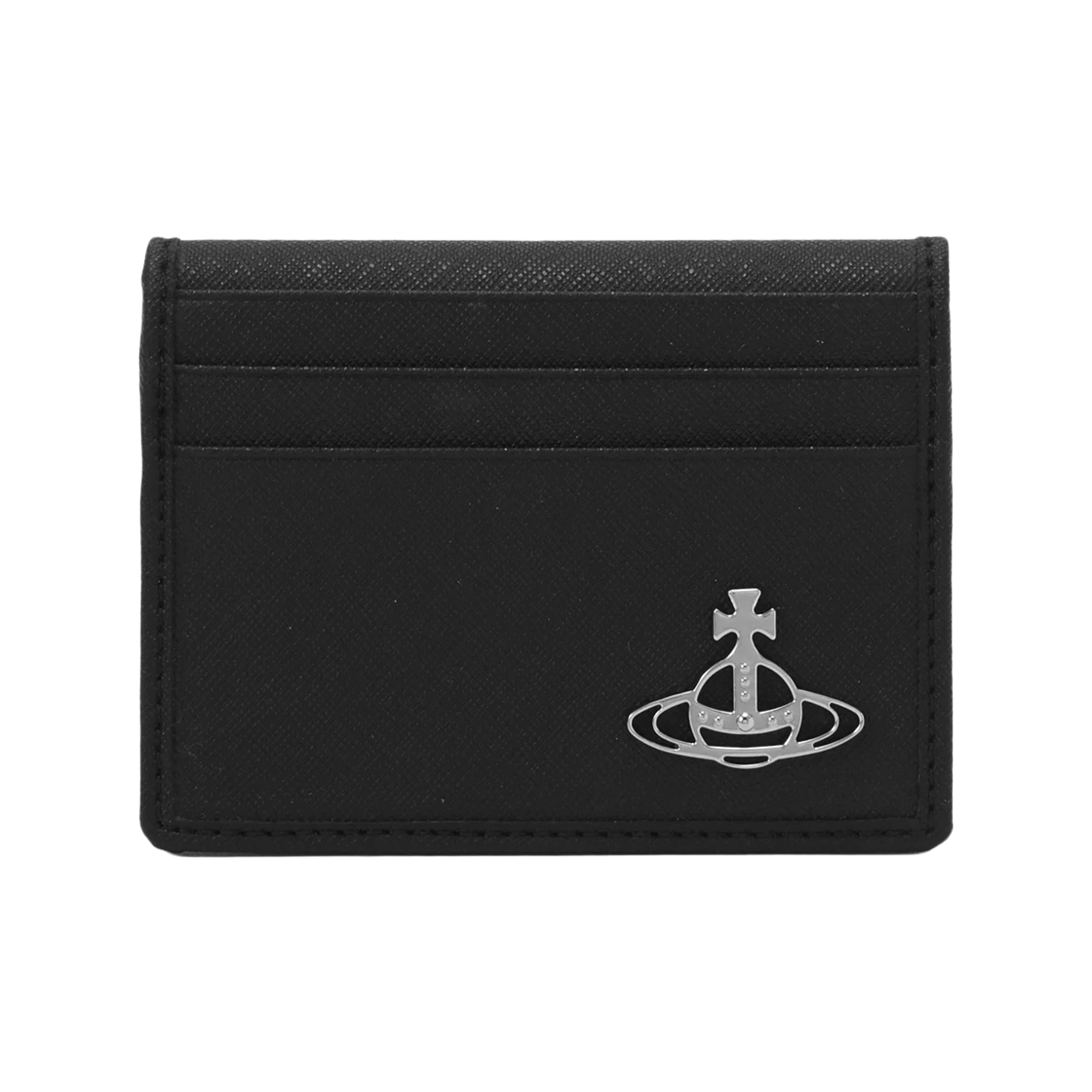 5402000EM S000B N401 [15% 쿠폰] Vivienne Westwood Orb Silver Hardware Flap Cardholder