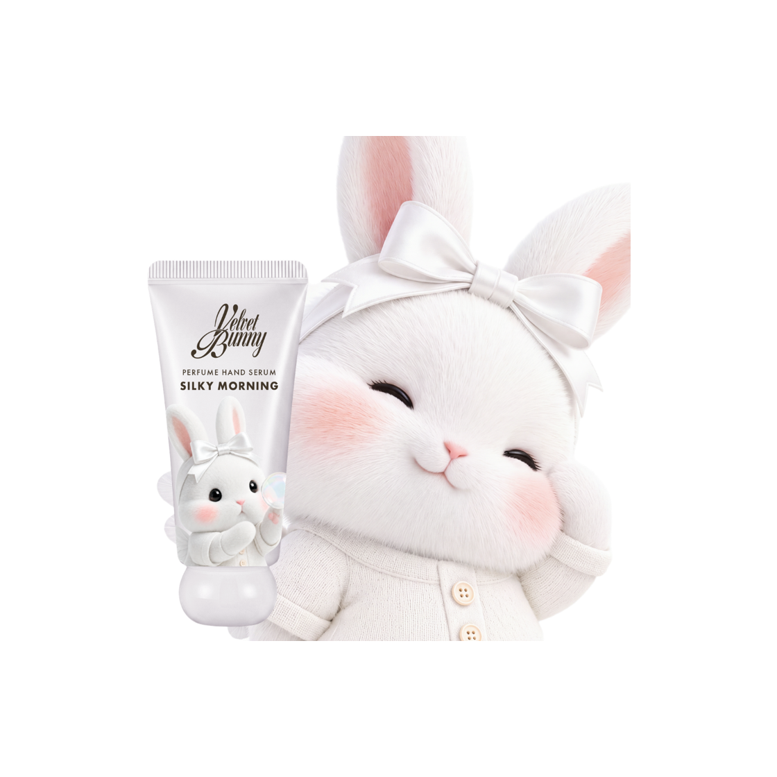 벨벳바니 x 베티바니 퍼퓸 핸드세럼 키링 50ml(VELVETBUNNY x VETTYBUNNY Perfume Hand serum 50ml) - 2