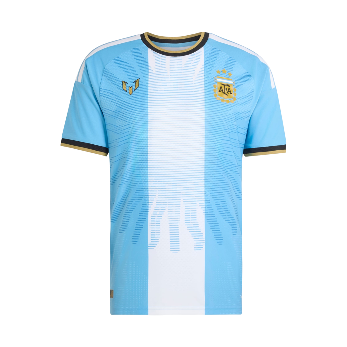 LD3315 Adidas Argentina Messi 26 Authentic Jersey Light Blue - US Sizing (Non Marking Ver.)