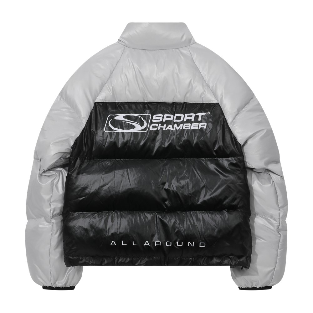 스포츠챔버 트랙 덕다운 자켓 블랙(SPORT CHAMBER Track Duck Down Jacket Black) - 2