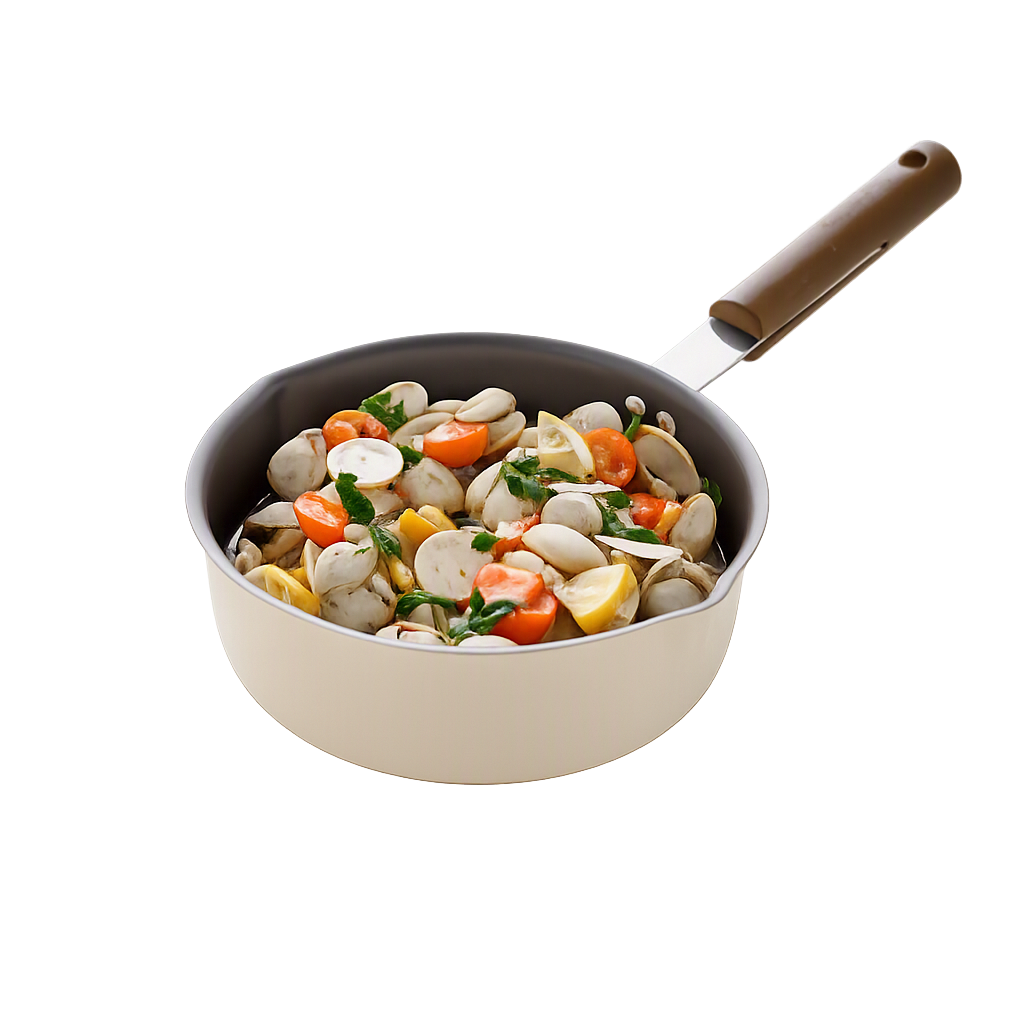 COR182 Corelle Coordinates Cream Chocolate Multi‑One Pan 20cm