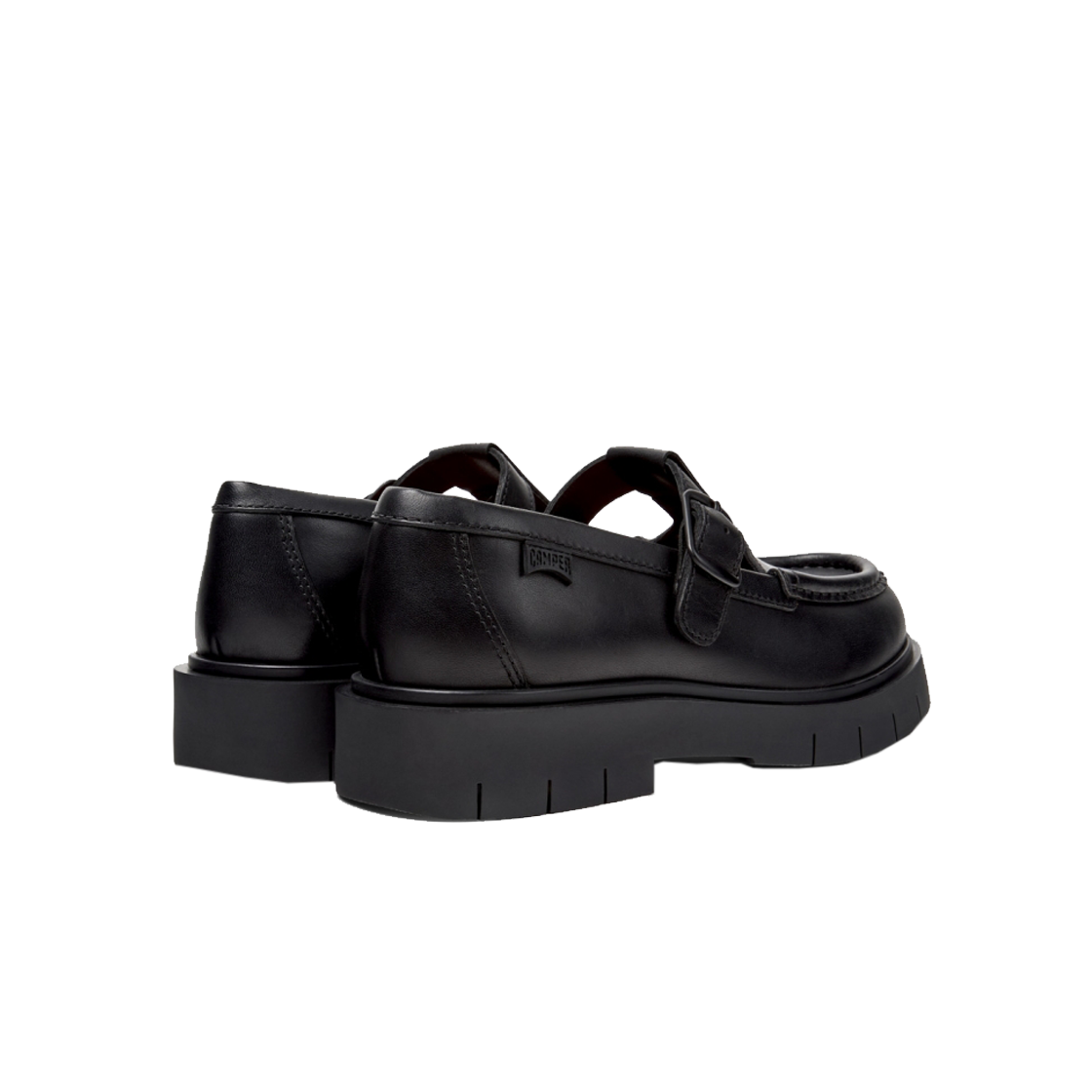 캠퍼 여성 알라로 플랫슈즈 블랙(Camper Woman Alaro Flat Black) - 4
