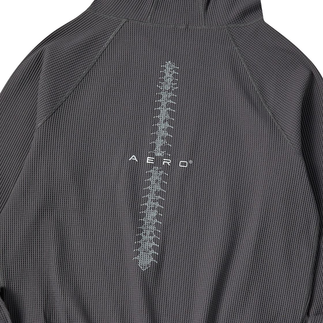 사피엔스 에어로 와플 스파인 후디드 풀오버(Sapiens Aero Waffle Spine Hooded Pullover) - 3