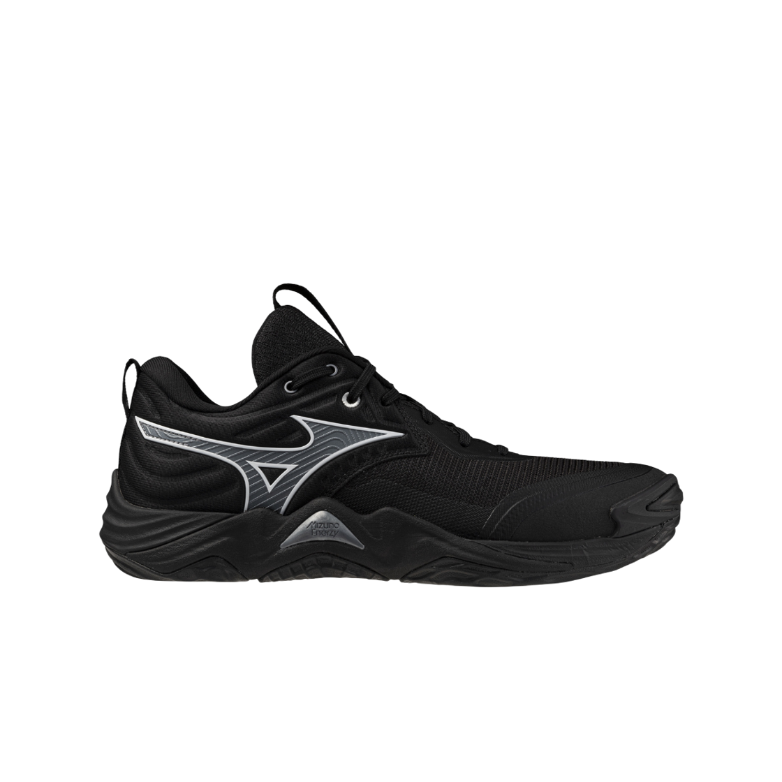 V1GA251282 Mizuno Wave Momentum Elite Black Gray - 2E