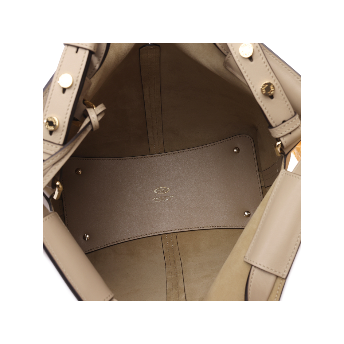 [15% 쿠폰] 토즈 레더 스몰 디아이 백 폴리오 베이지([15% 쿠폰] Tod's Di Bag Folio in Leather Small Beige) - 6