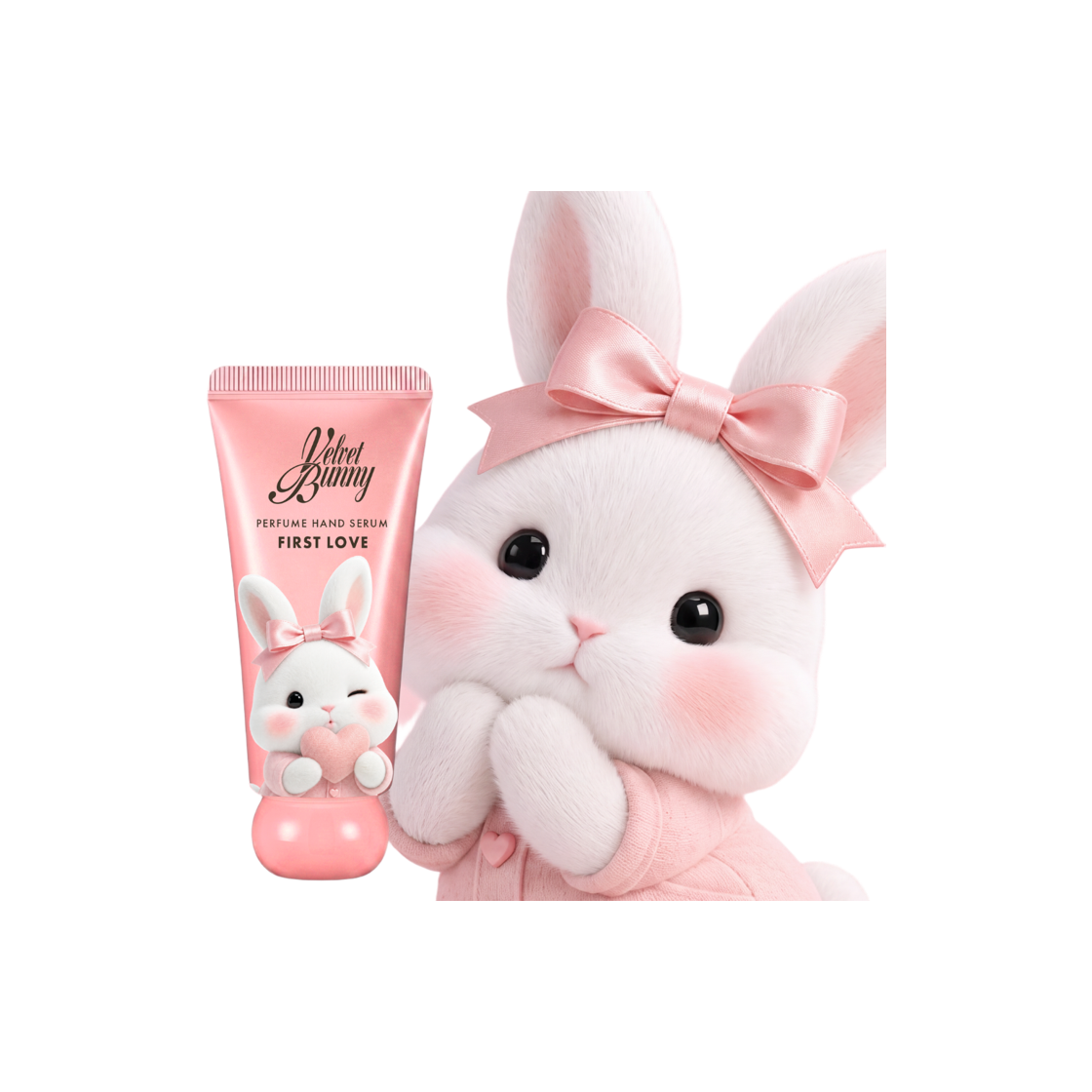 벨벳바니 x 베티바니 퍼퓸 핸드세럼 키링 50ml(VELVETBUNNY x VETTYBUNNY Perfume Hand serum 50ml) - 3